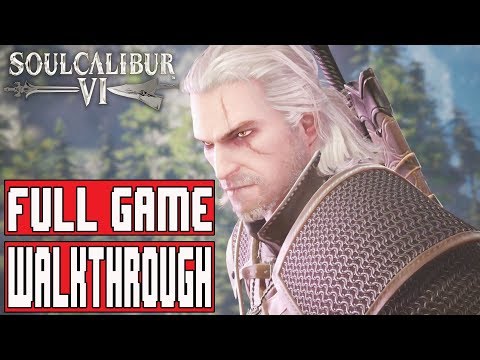 SOULCALIBUR 6 GERALT Story Mode Full Game Walkthrough