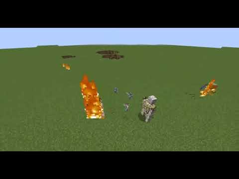 Halloween Illager Vs Iron Golem - Minecraft Mob Battle
