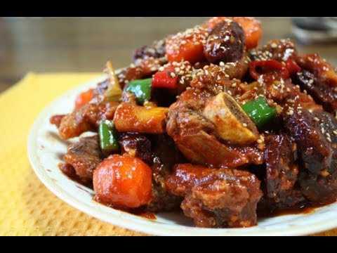 Свиные рёбрышки по-Корейски
