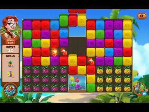 Lost Island Blast Adventure Level 878 NO BOOSTERS - A S GAMING