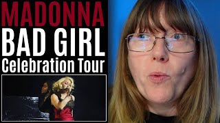 Vocal Coach Reacts to Madonna &#39;Bad Girl&#39; Celebration Tour Opening Night