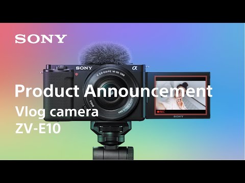 Sony ZV-E10 Body (Baltas) video