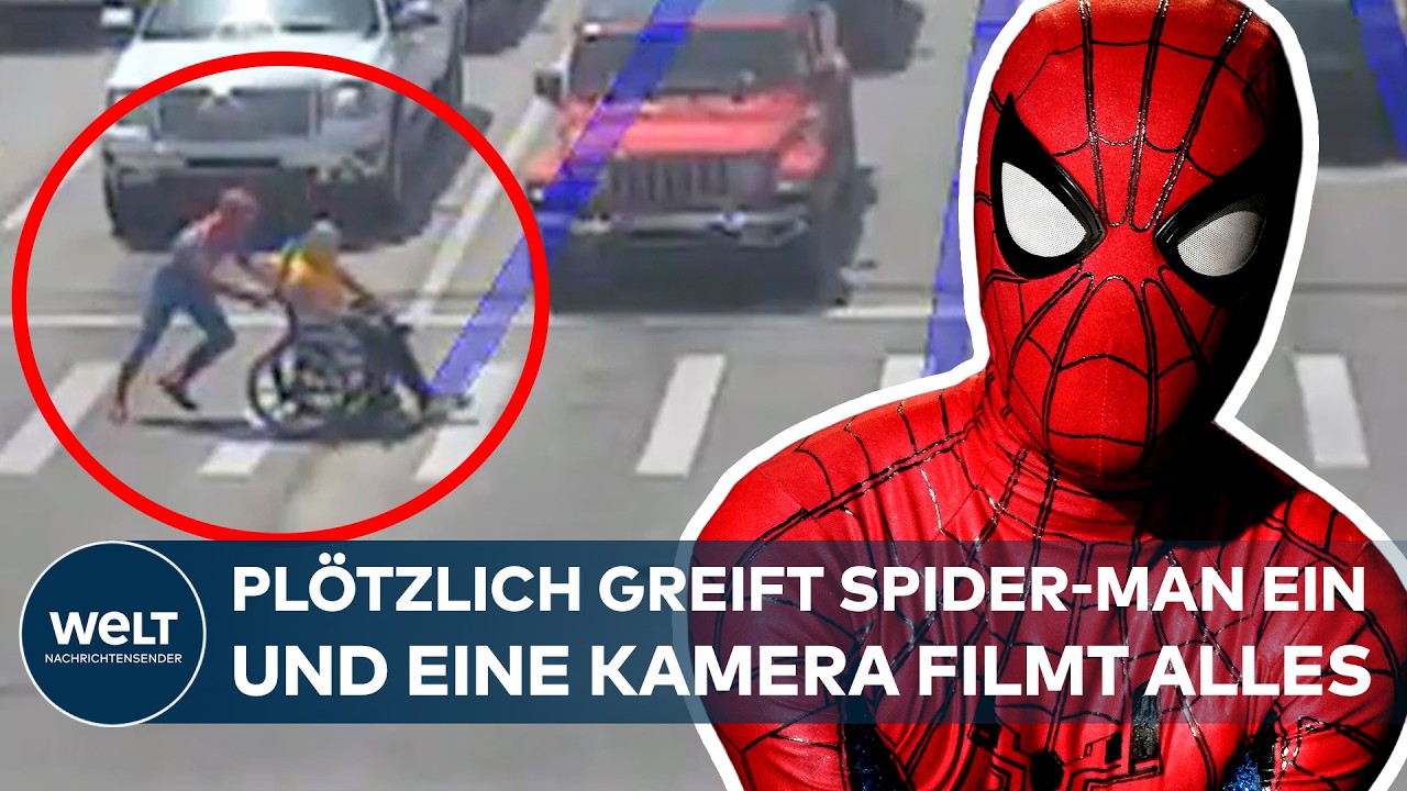 ECHTER SUPERHELD IN ARKANSAS: Mann im Spider-Man-Kostüm rettet Situation!