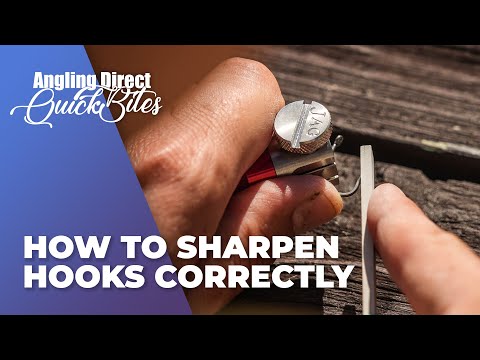How To Sharpen Hooks Correctly – Carp Fishing Quickbite
