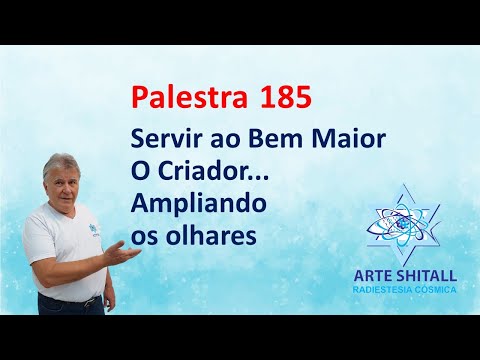 Palestra 185 - Servir ao Bem Maior... O Criador. Ampliando os olhares