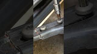 Van sliding side door replacement, adjustment tips and hacks. Campervan, RV, Motorhome | SHED 52