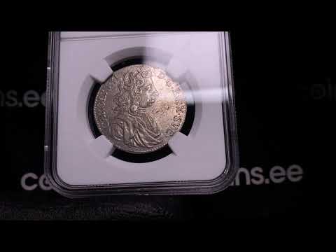 Sweden 2 mark 1689 - Karl XI (1660-1697) NGC AU 58 - Coins.ee Auction 48, lot 515