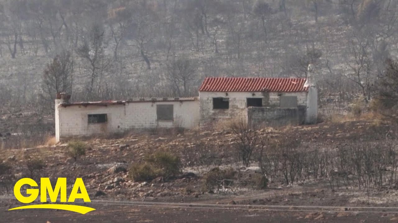 Wildfires rage in Greece | GMA