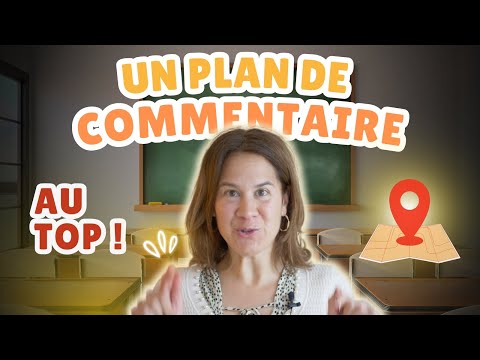 Trouver un plan de commentaire au bac français | La méthode pas-à-pas ! ✨✨✨