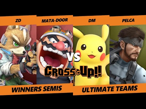 CROSSxUP Winners Semis - ZD & Mata-door Vs. DM & Pelca - SSBU Ultimate Tournament