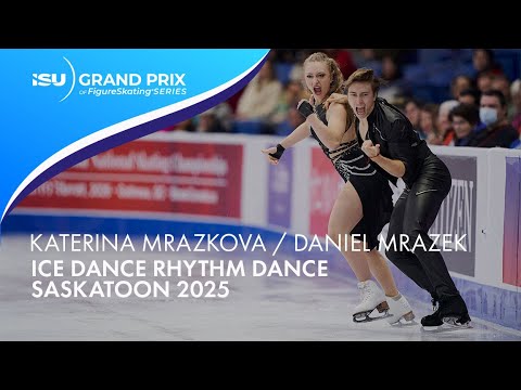 Katerina MRAZKOVA / Daniel MRAZEK | Ice Dance Rhythm Dance | Saskatoon 2025 | #gpfigure