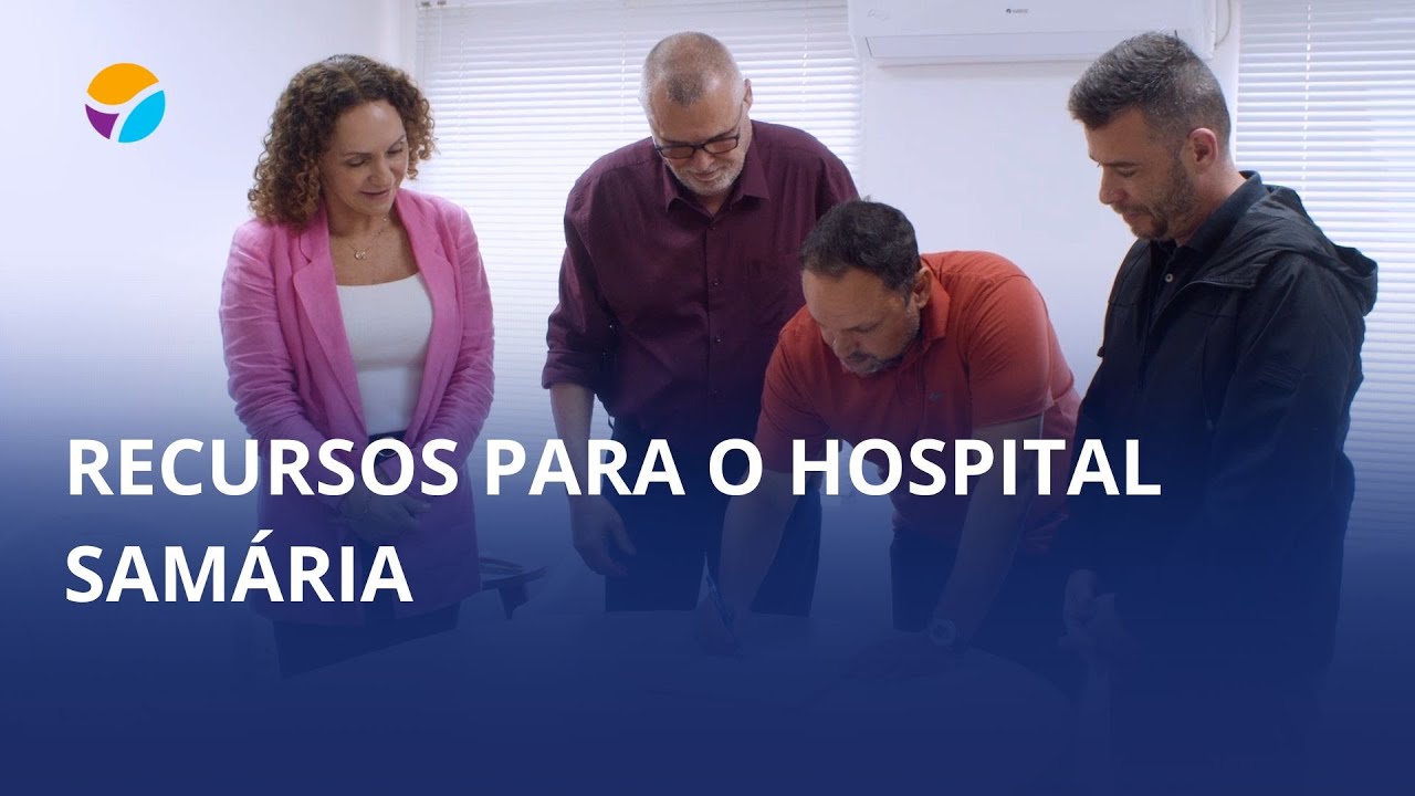 Hospital Samária recebe R$ 100 mil em repasse do deputado Maurício Eskudlark