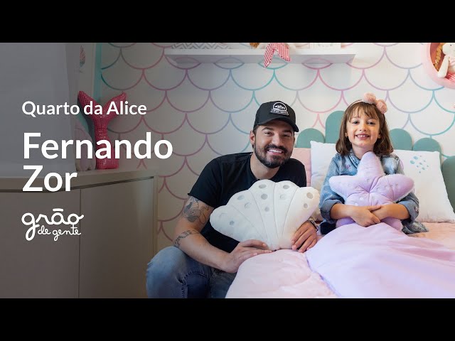 QUARTO MENINA:  INSPIRE-SE NO QUARTO INFANTIL SEREIA, TEMA ESCOLHIDO POR FERNANDO ZOR PARA A FILHA