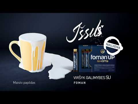 FOMAN UP SHOTS, 25 ml. x 14 vnt.