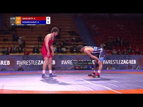 Quarter Final • FS 86Kg • Abubakr ABAKAROV (AZE) vs. Hassan YAZDANI (IRI)