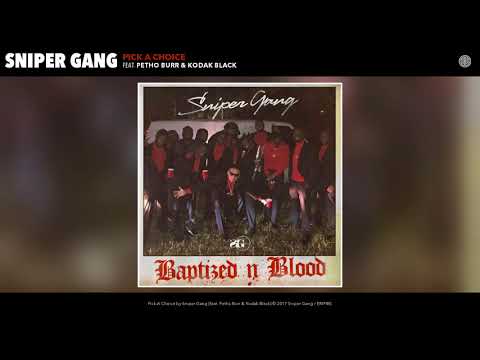 Sniper Gang - Pick A Choice (Audio) (feat. Petho Burr & Kodak Black)