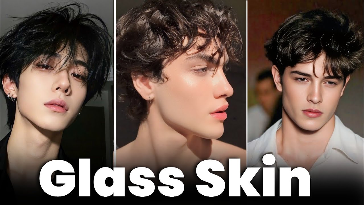 Get Glass Skin at home | glow up tips for men | looksmaxxing for glass like glowing skin for men's|