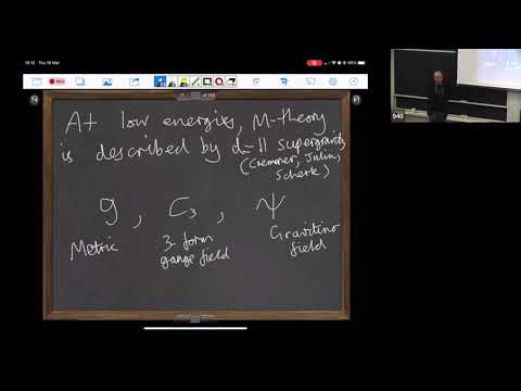 Colloquium Mar 10, 2022 - M-theory and the Geometric Unification of Fundamental Interactions