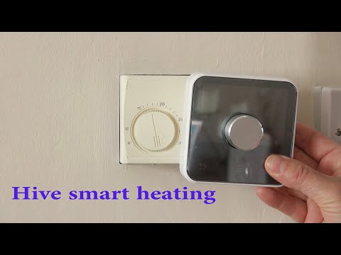 Hive Thermostat smart heating installation