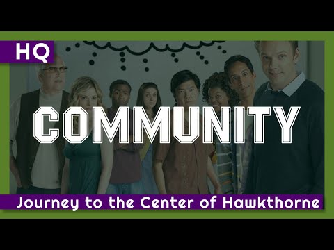 Video trailer för Community (2009-2015) "Journey to the Center of Hawkthorne" Intro