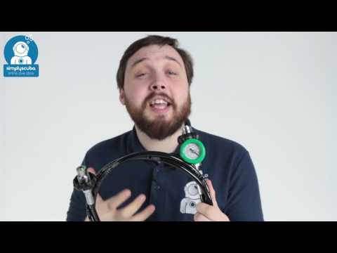 DIR Zone 2M Decanting Whip With Gauge - www.simplyscuba.com