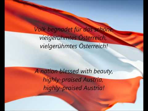 Austrian National Anthem - "Bundeshymne" (DE/EN)