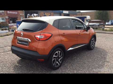 RENAULT CAPTUR DYNAMIQUE S MEDIANAV ENERGY DCI S/S ORANGE/CREAM 2015