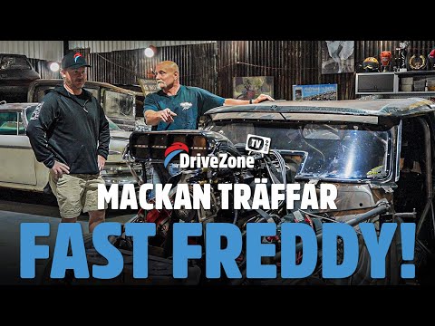 I garaget hos Racinglegendaren FAST FREDDY!