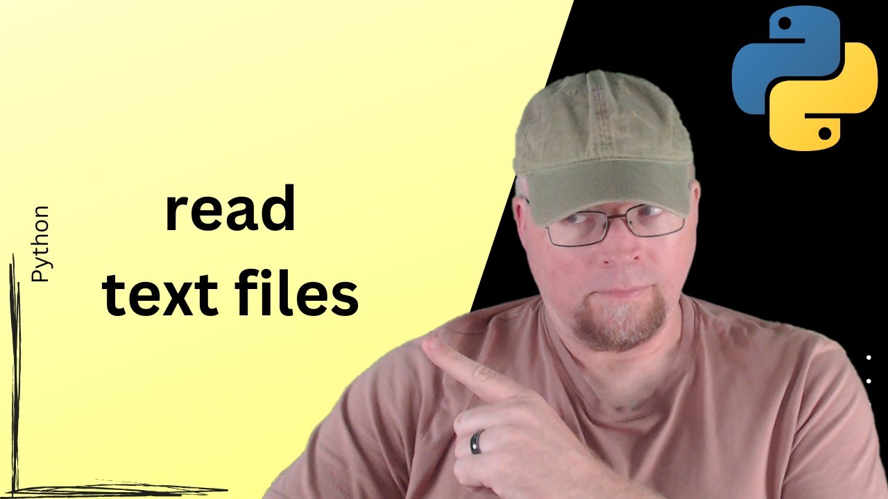 🐍 Python Tutorial #24: Reading text files