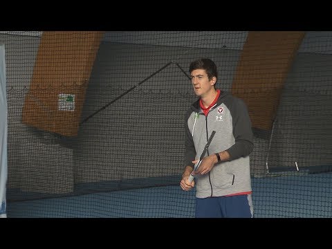 Sebastian Ofner beim ESV Tennis Bruck