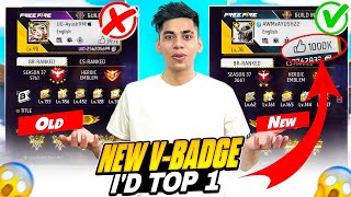 Surprise😱My Brand New V-badge Account🔥Top In 6 Hours Must Watch!!