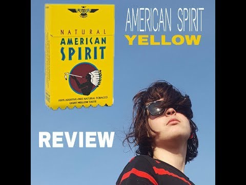 AMERICAN SPIRIT YELLOW REVIEW // HOW I STARTED SMOKING
