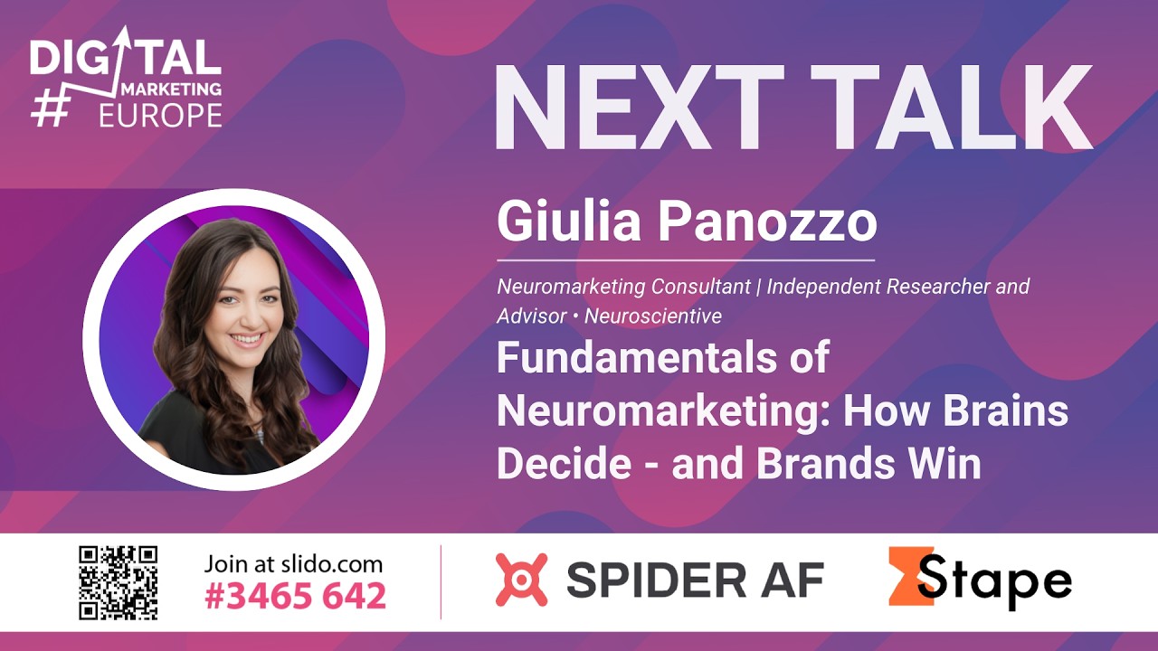 Giulia Panozzo: Fundamentals of Neuromarketing: How Brains Decide - and Brands Win