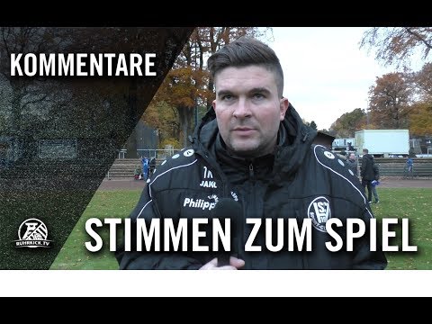 Die Stimmen zum Spiel | BW Westfalia Langenbochum - SC Hassel (14.Spieltag, Bezirksliga 9)