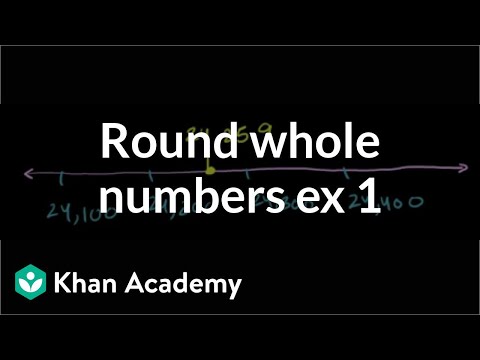 Rounding Whole Numbers 1