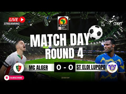 MC ALGER (2) VS  ST ELOI LUPOPO (0)    🔴LIVE MATCH (IPO LIVE)  AZAMSPORT2 HD🎥