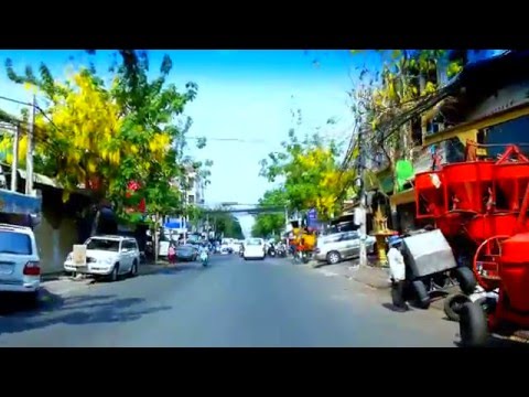 Asian Travel - Phnom Pen Streets On A Sunny Day - Youtube
