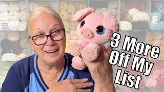 My List Just Got A Little Shorter! Working On Mystery Box Plushies!!