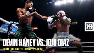 FIGHT HIGHLIGHTS | Devin Haney vs. JoJo Diaz