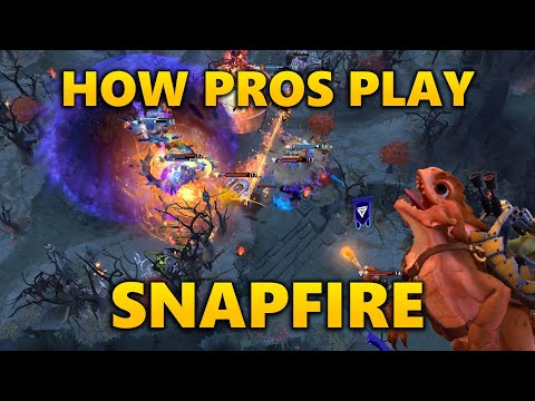How to play Snapfire like the Pros | Dota 2 7.30e