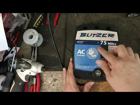 Blitzer 75 Mile EAC75M-BL Fence Charger | Blitzer Fence Charger Repair