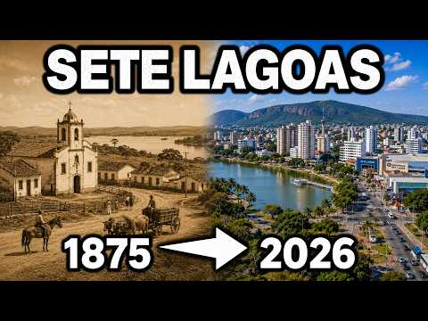 A História de Sete Lagoas (1867–2026) — Como a Ferrovia Criou uma Potência Industrial de Minas