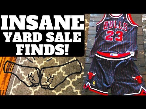 You Won't Believe These Yard Sale Finds! - CRAZY Vtg CHICAGO BULLS SCORE | Ralli Roots