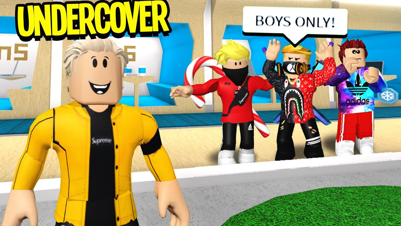 I Found A BOYS ONLY MM2 Lobby.. So I Went UNDERCOVER! (Roblox)