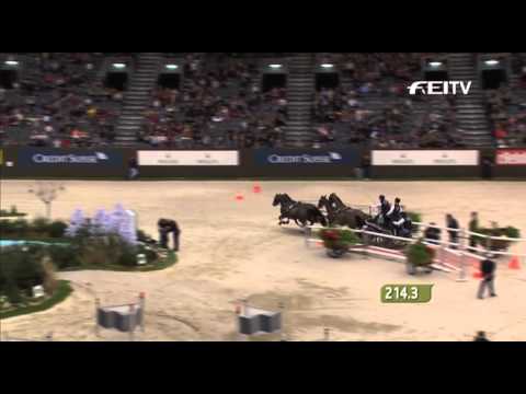 FEI World Cup Driving 2012/13 Geneva - Boyd Exell 1st Place