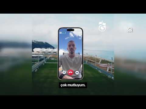 Trabzonspor'un yeni transferi Kourmpelis'ten taraftarlara mesaj: