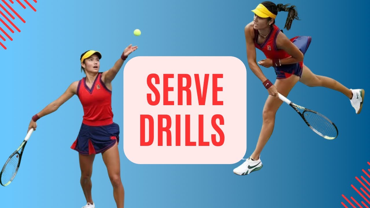 Tennis Serve Drills: To Improve Power, Accuracy & Consistency