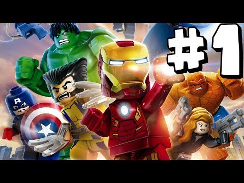 LEGO Marvel Superheroes - Part 1 - Xbox One HD Gameplay Walkthrough