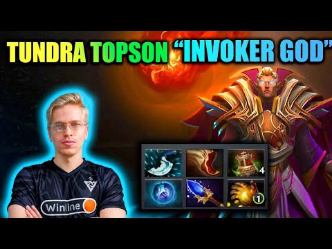 TOPSON INVOKER IS JUST UNREAL,  DOTA 2 TI CHAMP JOINS TUNDRA