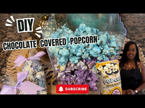 Diy Chocolate Covered Popcorn-Delicious Chocolate Covered Popcorn Tutorial